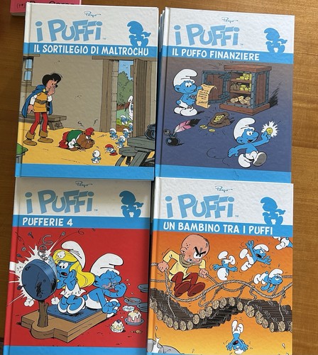 Puffi raccolta gazzetta - puffi,